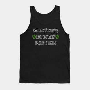 Beer and Hopportunity Tank Top